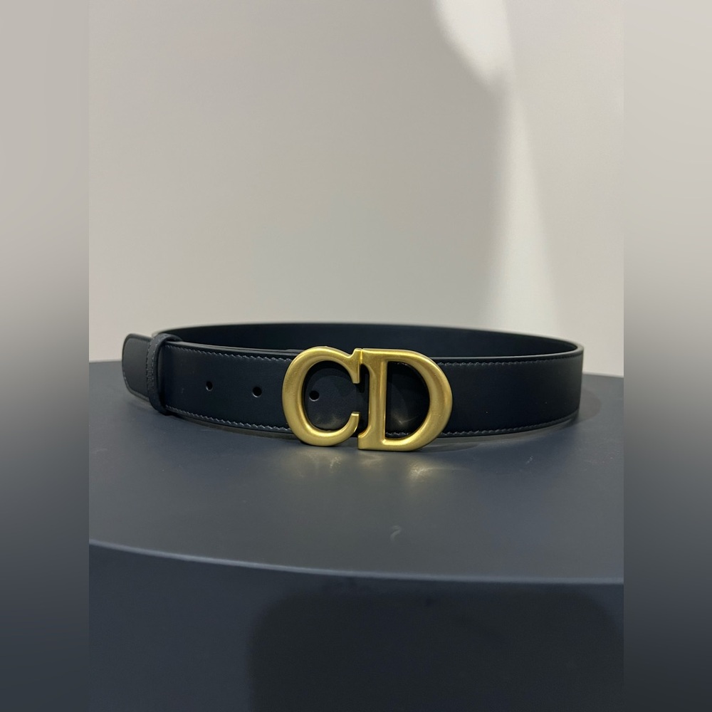 Dior cd logo belt unisex